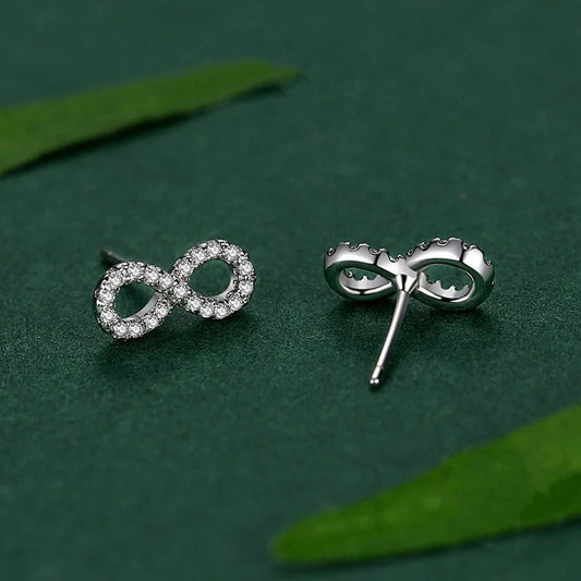 Infinity Zircon Earring