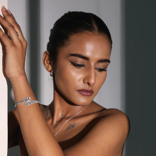 Bypass Silver Bangle