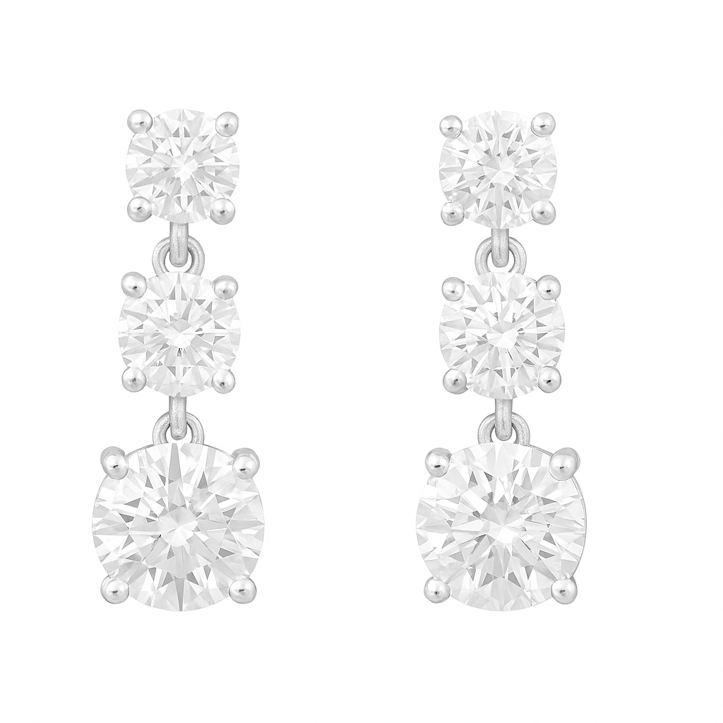 Eternal Sparkle Drops Earrings