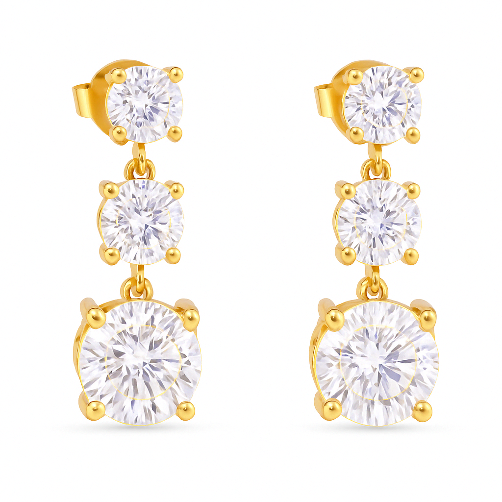 Eternal Sparkle Drops Earrings