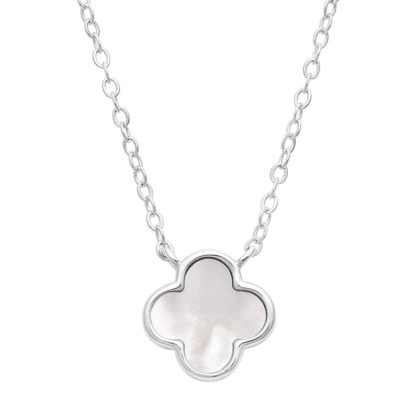 Designer Inspired Clover Necklace 18"+ 2"inch