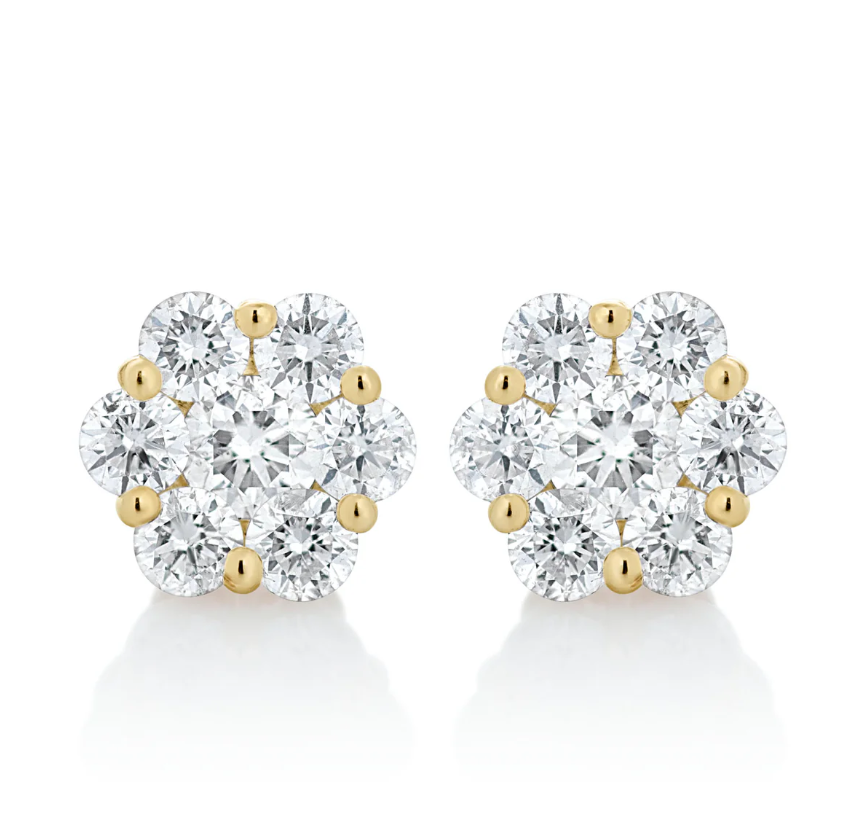 Celestial-Inspired Earrings In 925 Sterling Silver