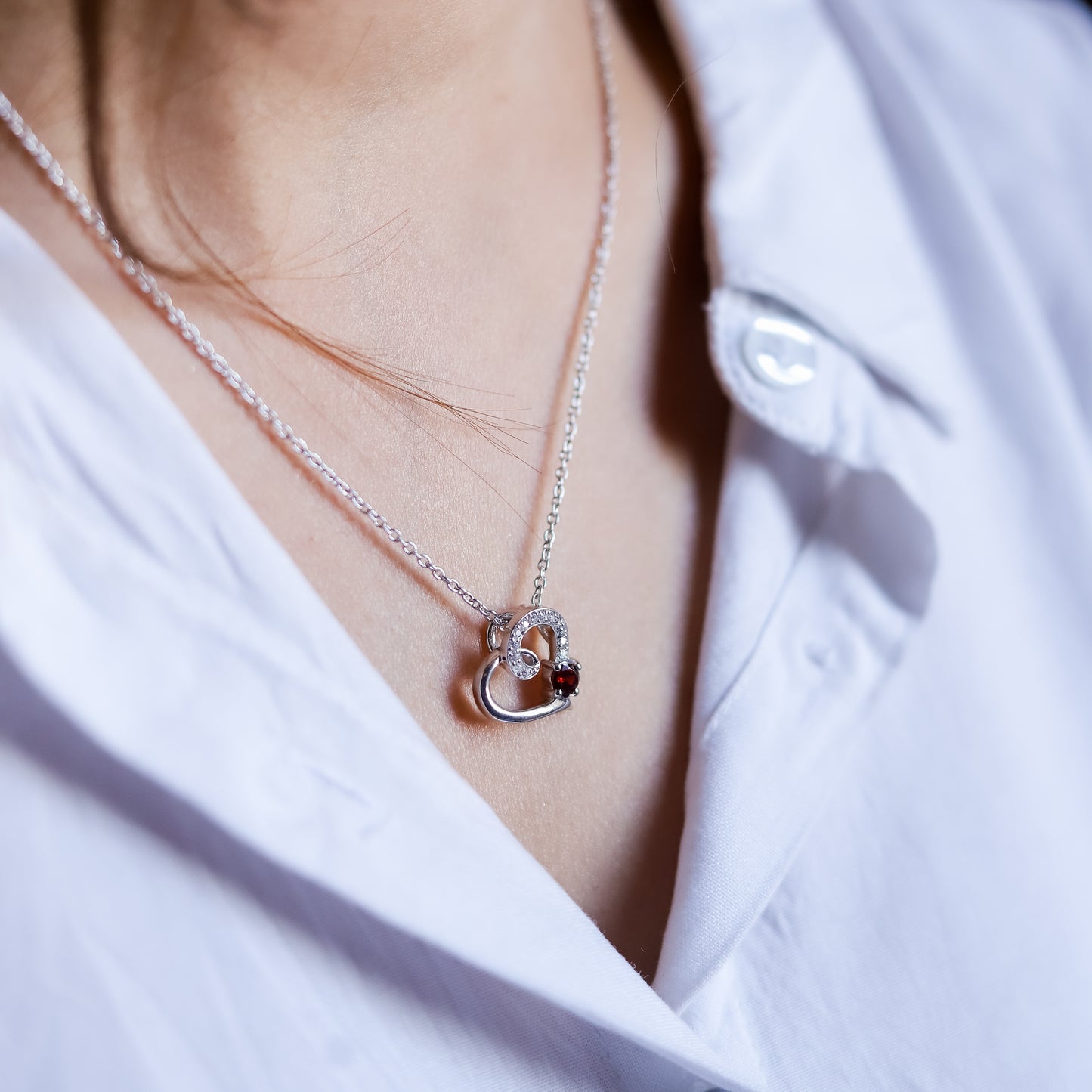 Romantic Heart Design Pendant