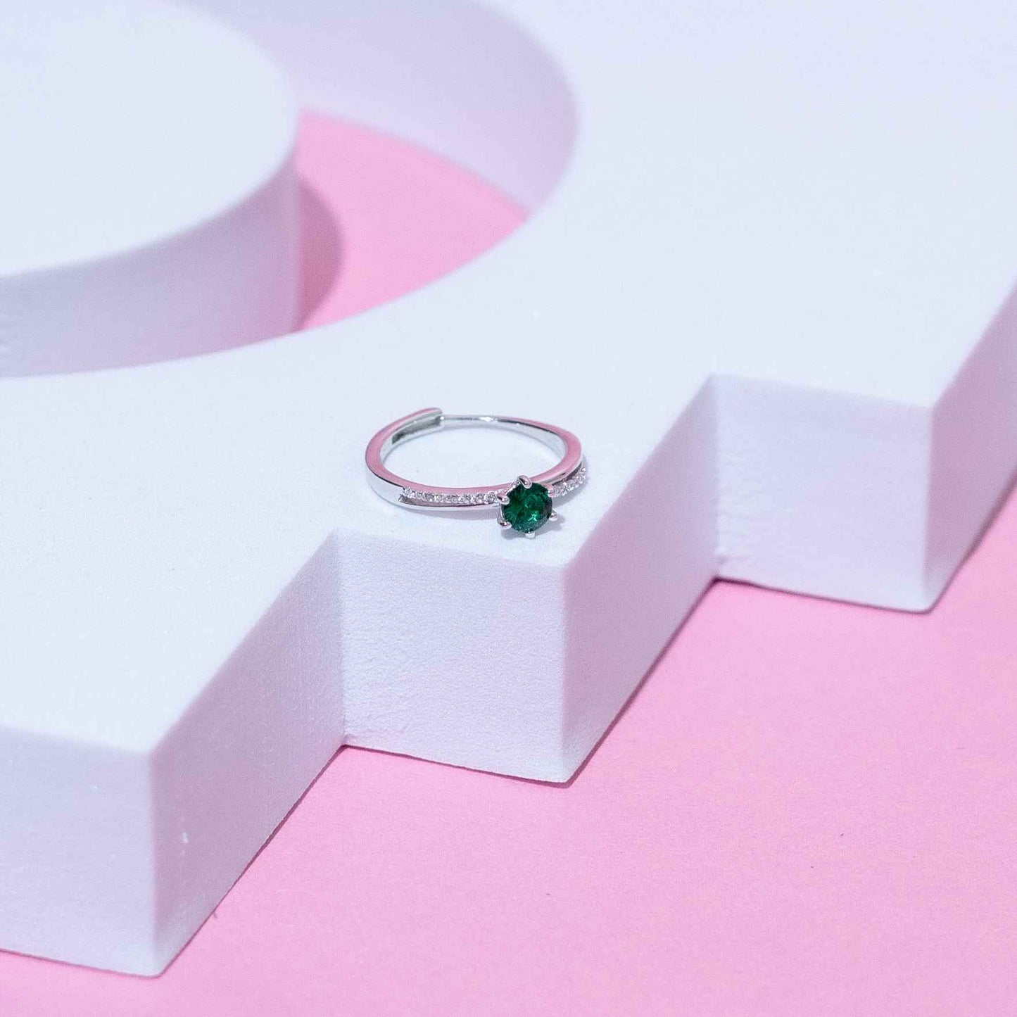 Layered Elegance Adjustable Ring