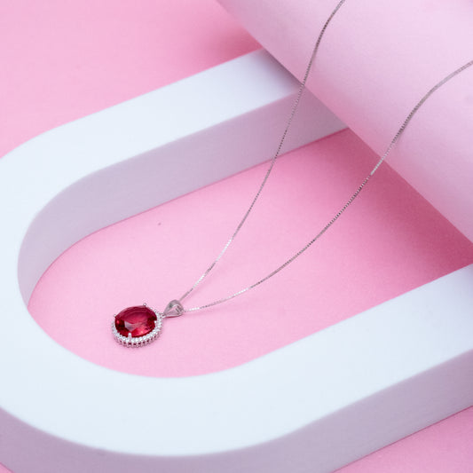 Diana Inspired Halo Pendant