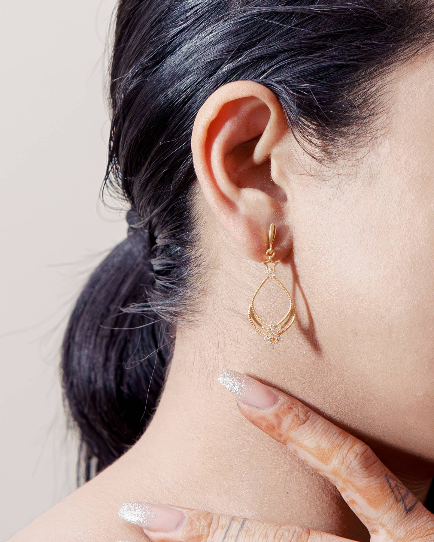 Twinkle Teardrop Earrings