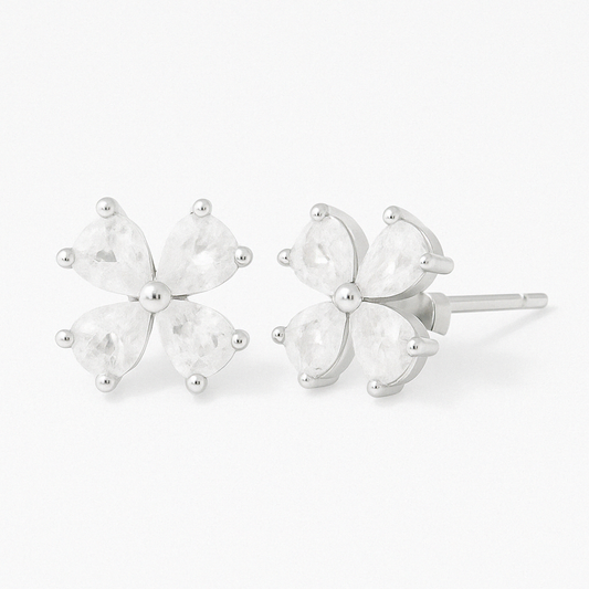 Clove Flower Cubic Zircon Earring