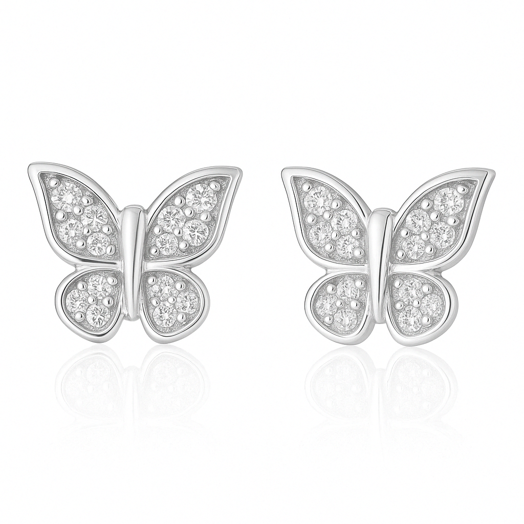 Butterly Cubic Zircon Earring
