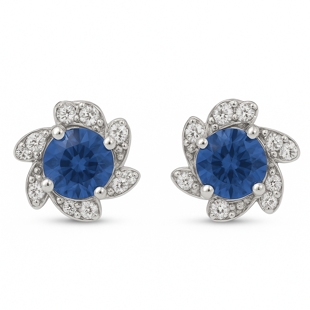 Platinum-Plated Classic Earrings