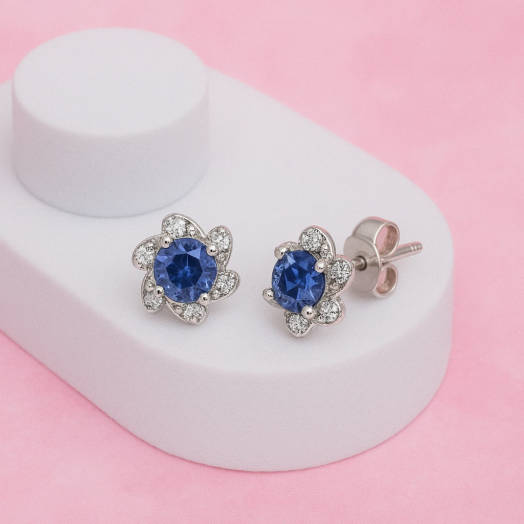 Platinum-Plated Classic Earrings