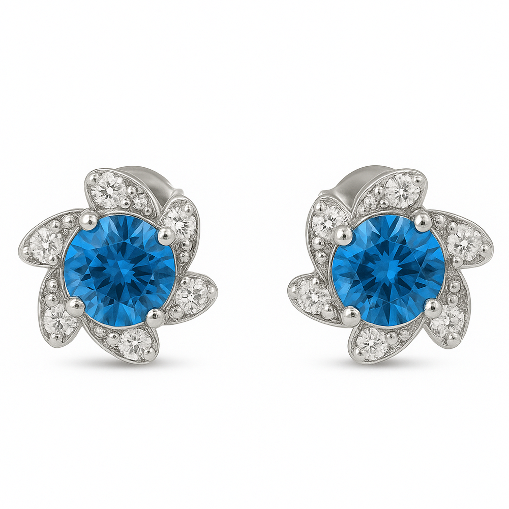 Platinum-Plated Classic Earrings