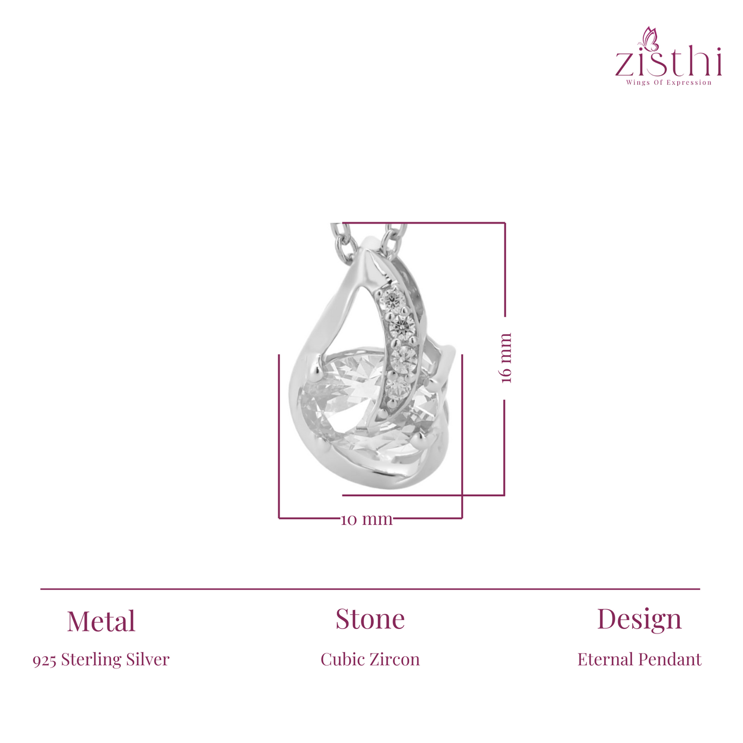 Eternal Spark Pendant & Necklace
