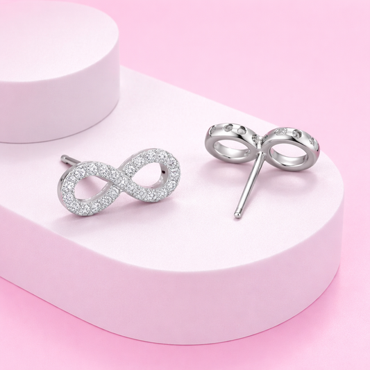 Infinity Zircon Earring