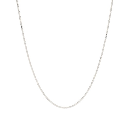 925 Sterling Silver Box Chain necklace