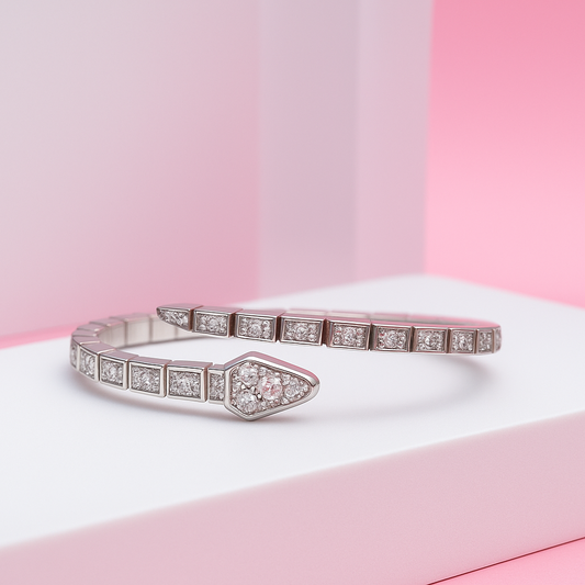 Serpenti Snake Bangle One Coil
