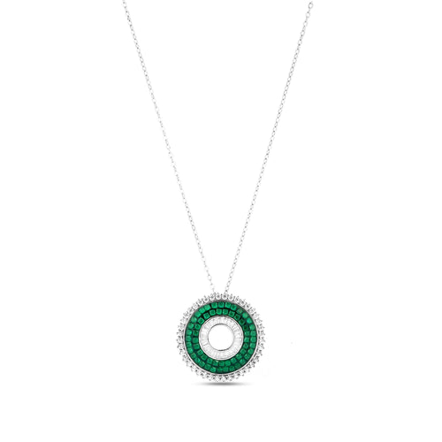 Circle of Love Silver Necklace