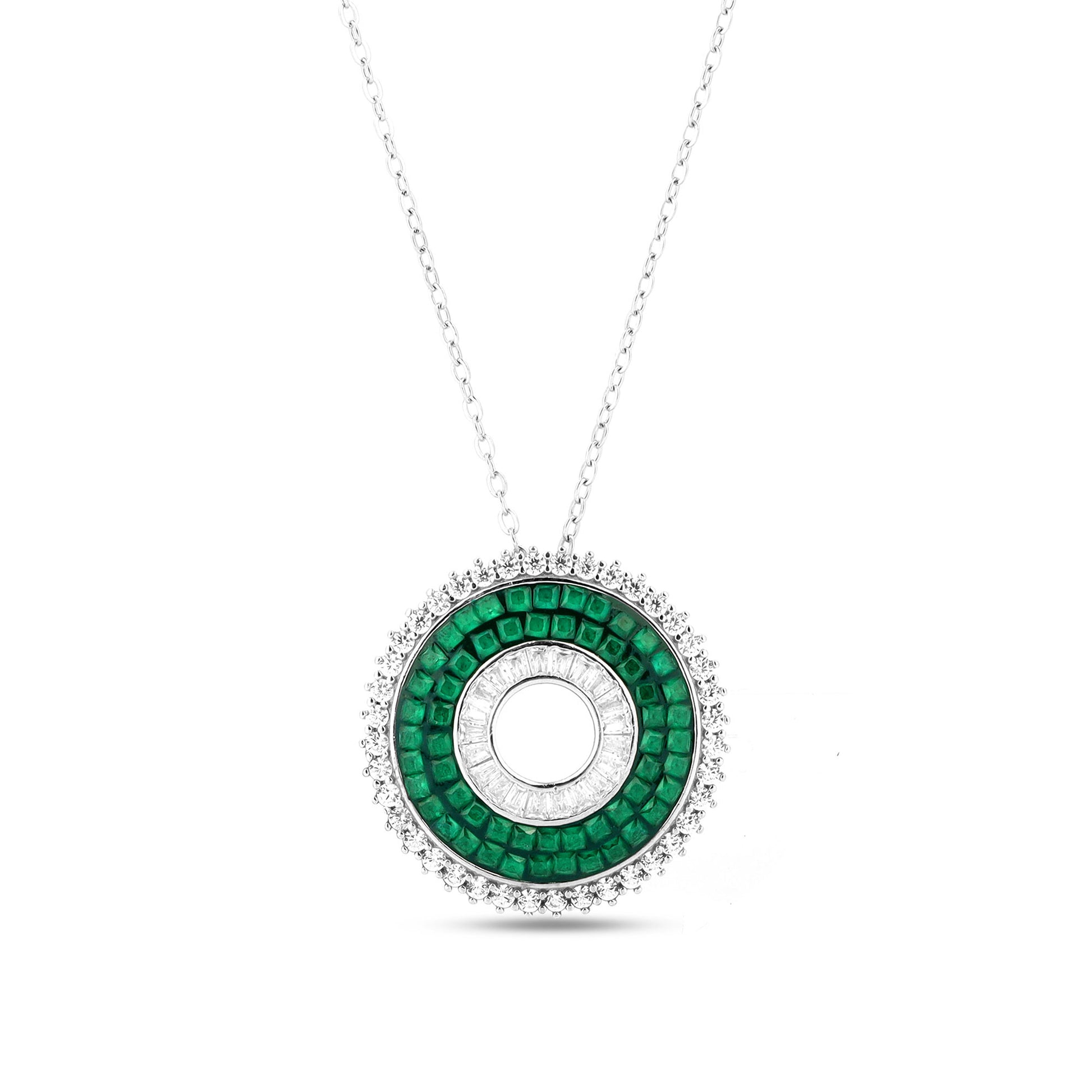 Circle of Love Silver Necklace