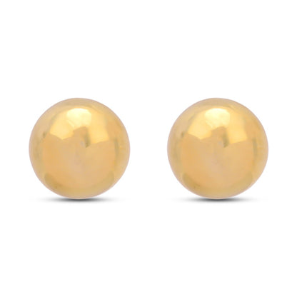 Round Ball Earrings 6 mm