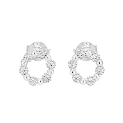 Circle of Life Cubic Zircon Earring