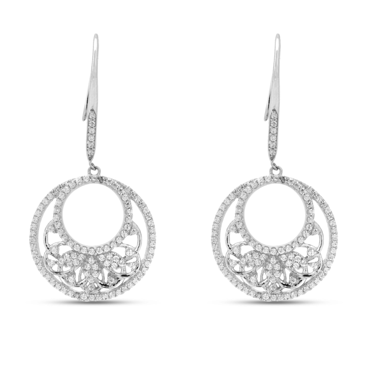 Moonlight Crescent Earrings