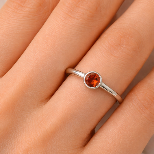 Classic Solitaire Stone Ring