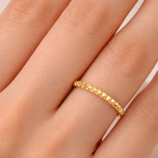 Simple Designer Band Ring