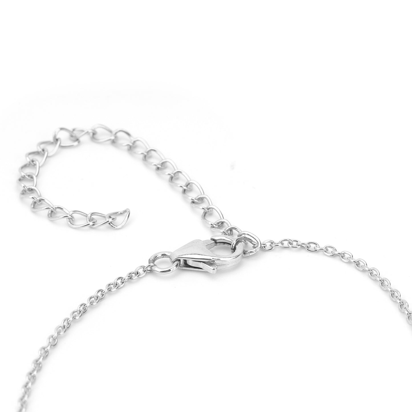 Bracelet with Heart and Adjustable Fit 6.5+2" inch