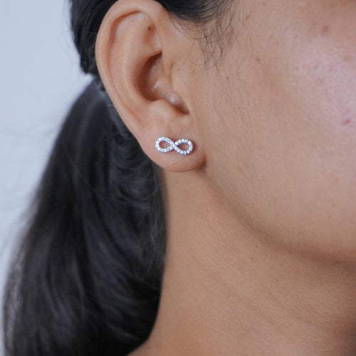 Infinity Zircon Earring
