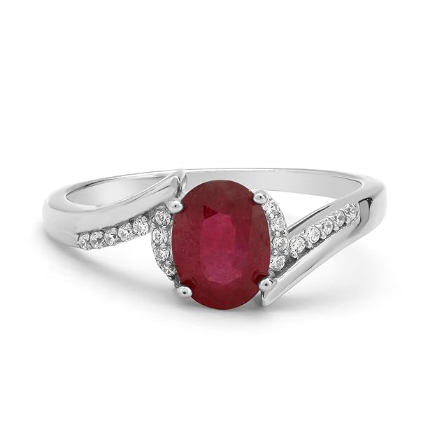 Alluring Ruby 2.00ct Promise Ring