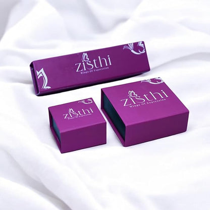 Twin Drop Chain Dangling Stud Earrings