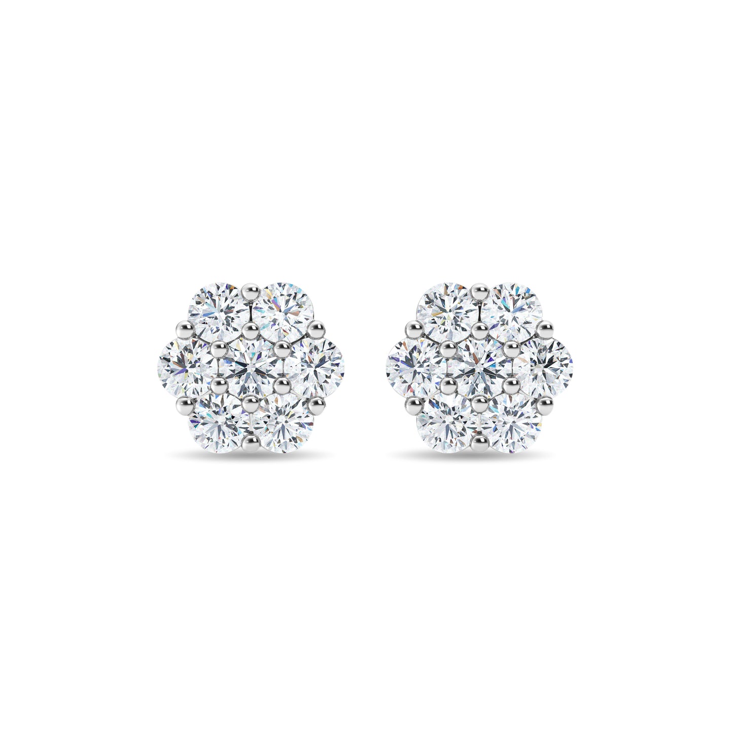 Flower Cubic Zircon Earring
