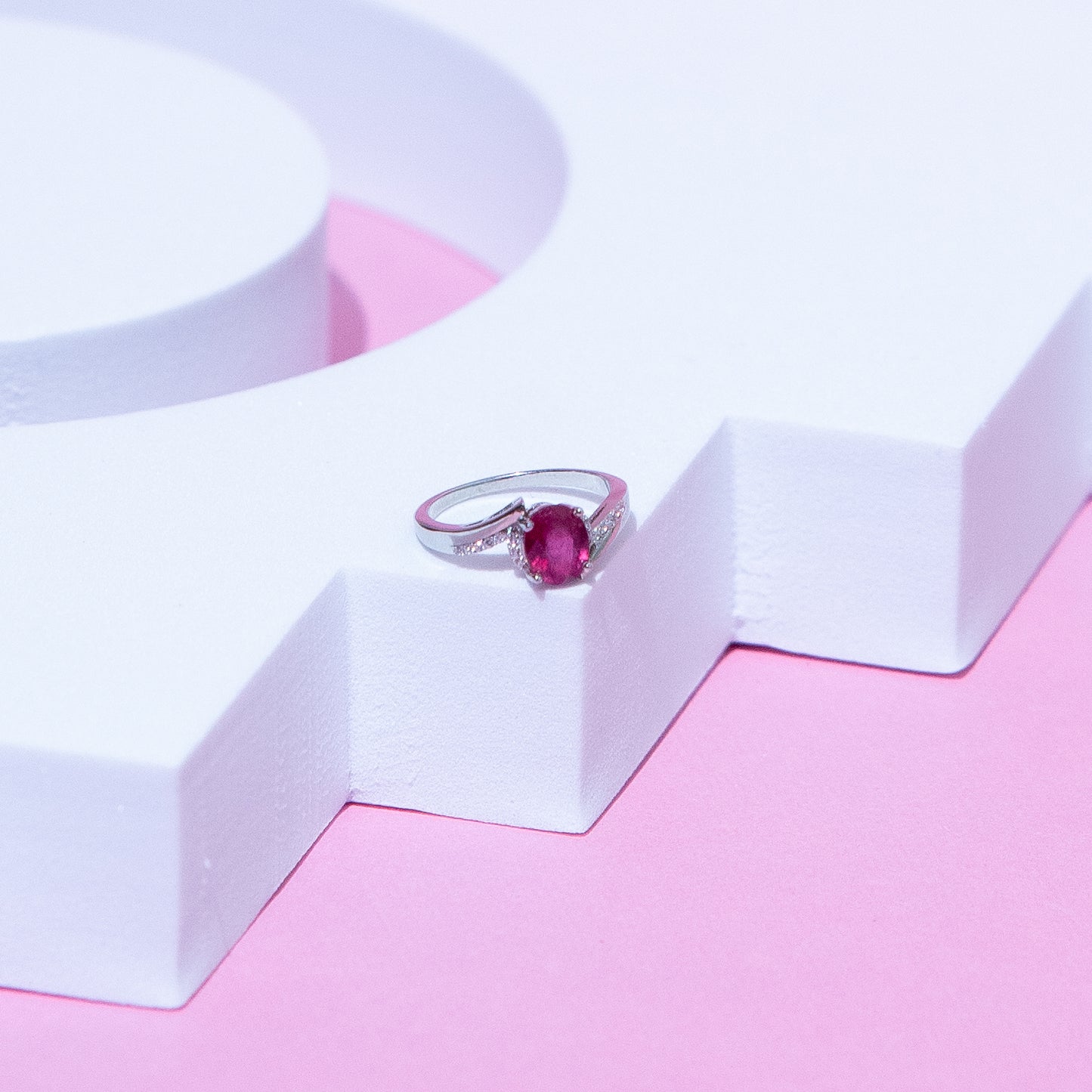 Natural Ruby 2.00ct Promise Ring