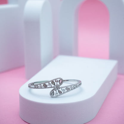 Bypass Silver Bangle