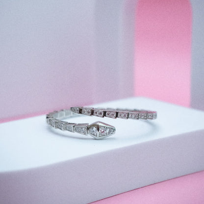 Serpenti Snake Bangle One Coil