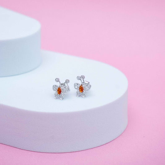 Petite Butterfly Stud Earrings