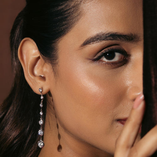 silver earring