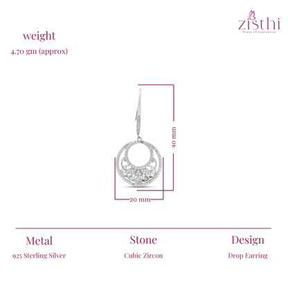 Moonlight Crescent Earrings