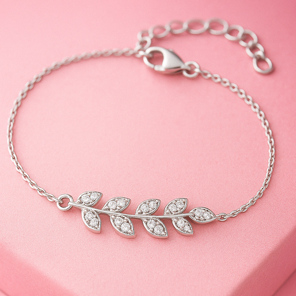 Dewdrop Leaf Bracelet