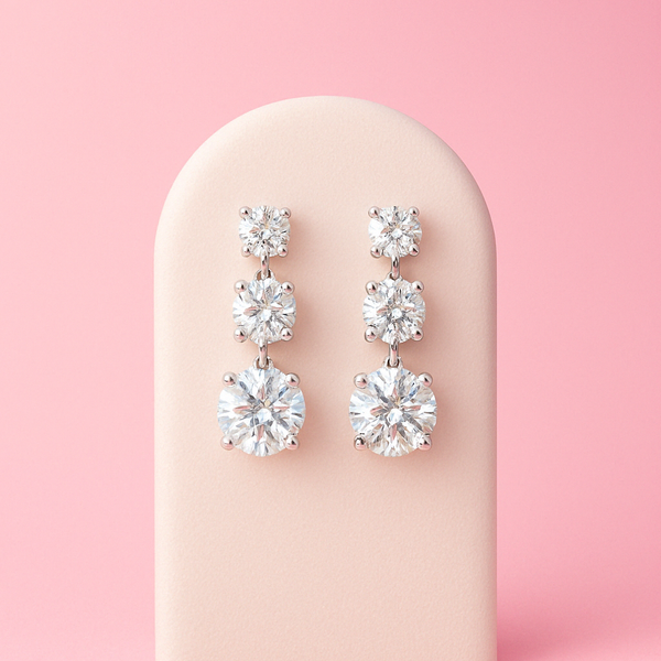 Eternal Sparkle Drops Earrings