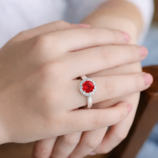 Everyday Sparkle Halo Adjustable Ring