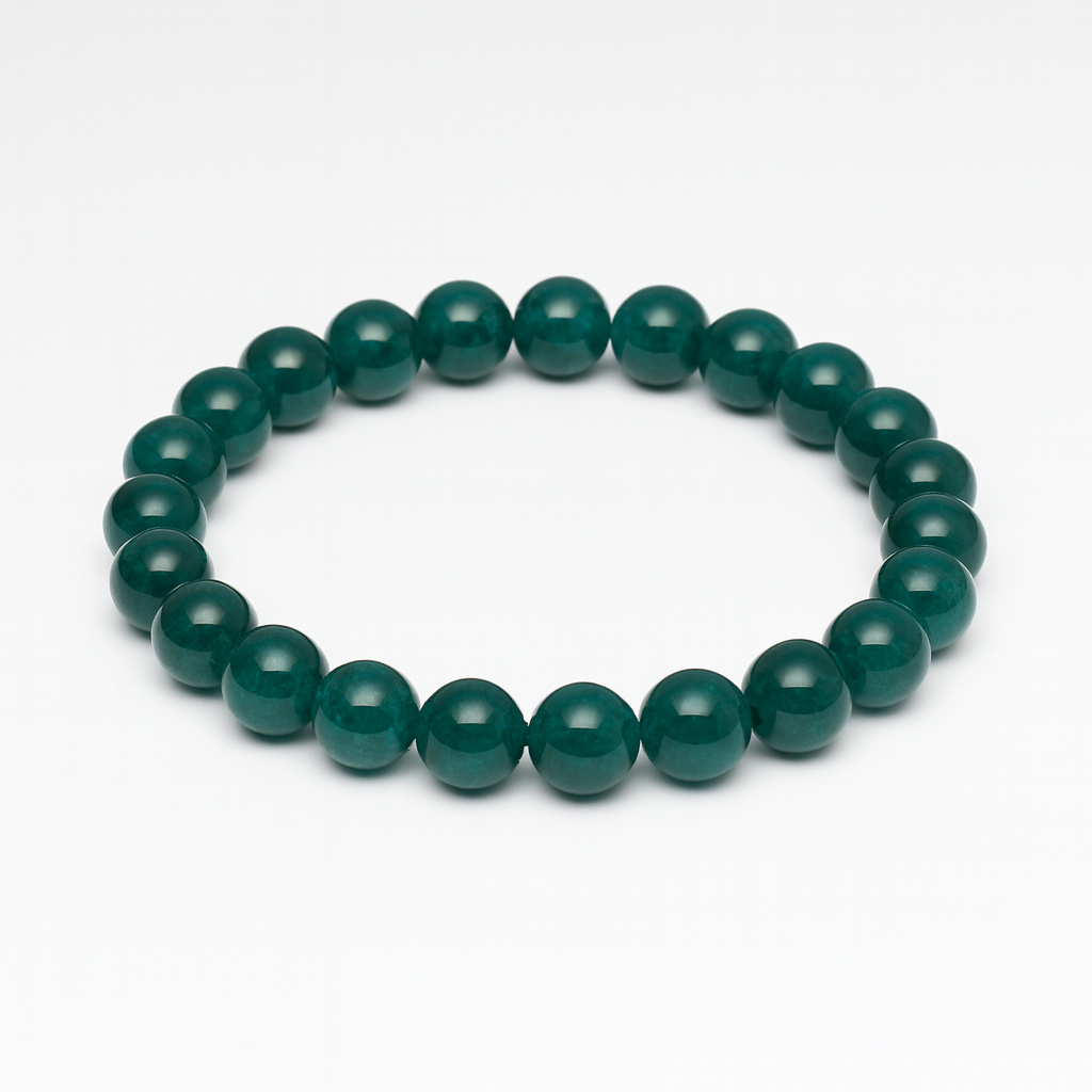 Jade brings positive energy, health, and fortune, while Yellow Tiger Eye Beads empowers your mind, balances emotions, and invites prosperity into your life