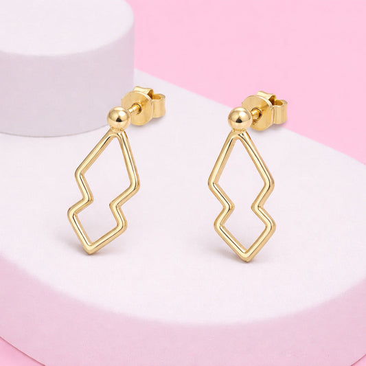 Modern Zigzag Drop Earring