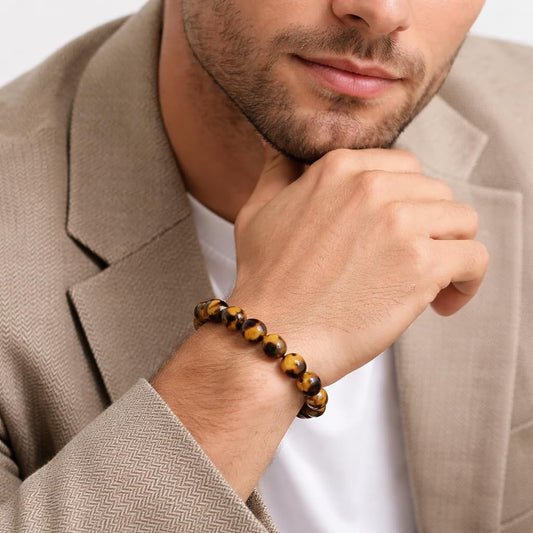 Yellow Tiger Eye Bracelet 8 MM