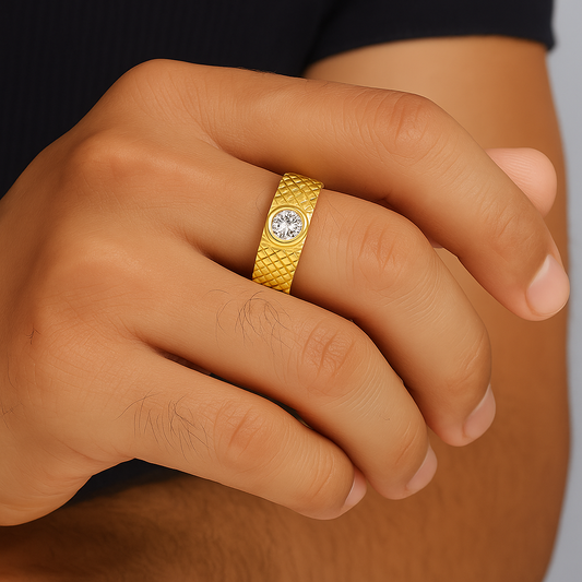 Versatile Nario Ring for Men  Adjustable